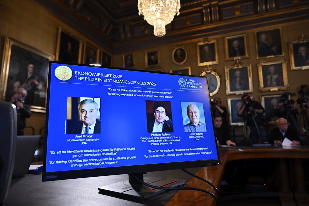 How this year’s Nobel winners changed the thinking on economic growth